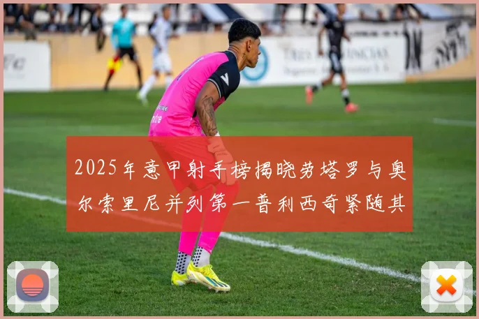 2025年意甲射手榜揭晓劳塔罗与奥尔索里尼并列第一普利西奇紧随其后
